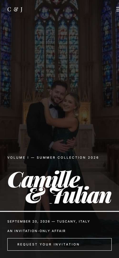 Editorial Event template