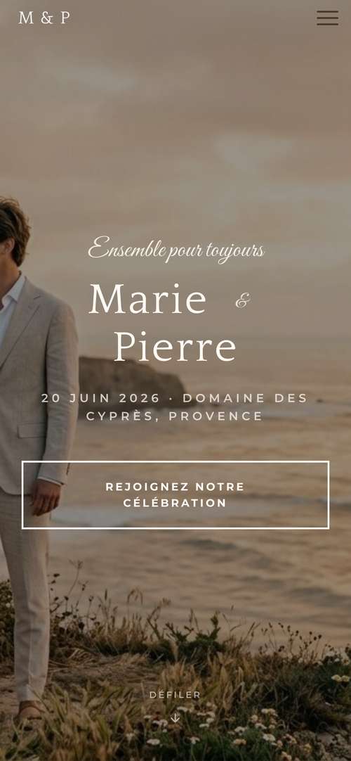 Tuscan Wedding – modèle