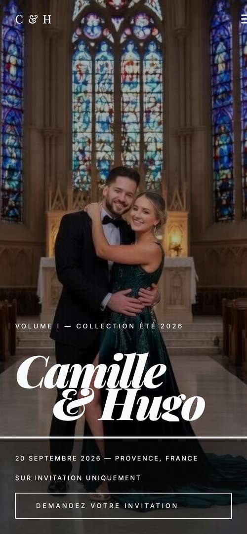 Editorial Event – modèle